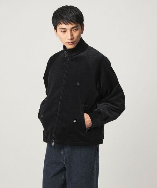 green label relaxing / グリーンレーベル リラクシング ブルゾン | 【別注】＜BARACUTA＞GLR ベロア コーデュロイ G4 ドライバーズジャケット ブルゾン | 詳細5