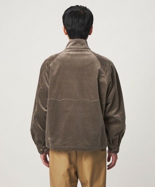 green label relaxing / グリーンレーベル リラクシング ブルゾン | 【別注】＜BARACUTA＞GLR ベロア コーデュロイ G4 ドライバーズジャケット ブルゾン | 詳細11