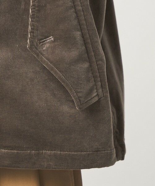 green label relaxing / グリーンレーベル リラクシング ブルゾン | 【別注】＜BARACUTA＞GLR ベロア コーデュロイ G4 ドライバーズジャケット ブルゾン | 詳細14