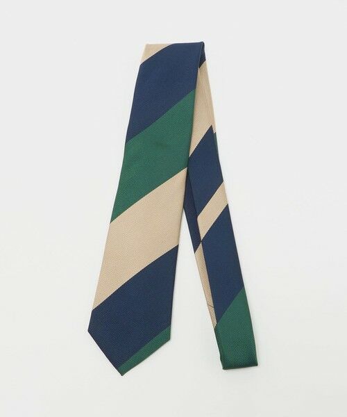 green label relaxing / グリーンレーベル リラクシング ネクタイ | GLR JAPAN TANGO 8.0cm ストライプ1 ネクタイ（NAVY）