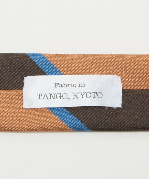 green label relaxing / グリーンレーベル リラクシング ネクタイ | GLR JAPAN TANGO 8.0cm ストライプ2 ネクタイ | 詳細5