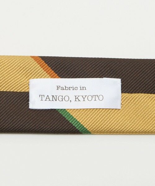 green label relaxing / グリーンレーベル リラクシング ネクタイ | GLR JAPAN TANGO 8.0cm ストライプ3 ネクタイ | 詳細5
