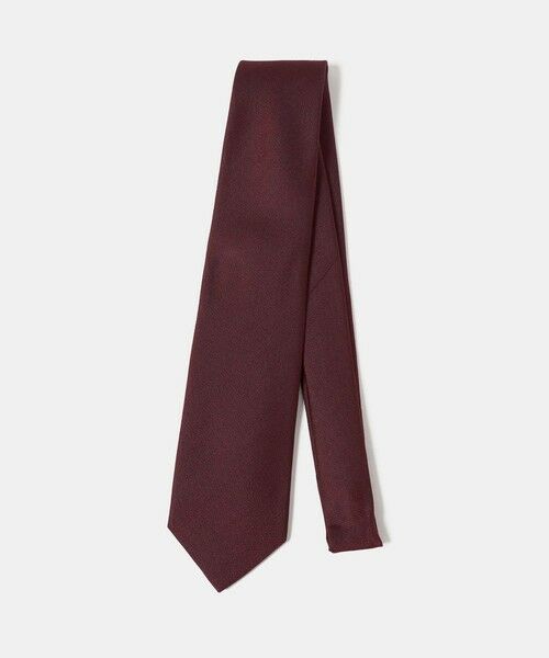 green label relaxing / グリーンレーベル リラクシング ネクタイ | GLR JAPAN VINTAGE 8.0cm ソリッド ネクタイ(WINE)