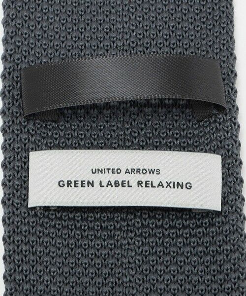 green label relaxing / グリーンレーベル リラクシング ネクタイ | GLR ポリエステル ウォッシャブル ニット ソリッド ネクタイ ニットタイ | 詳細6
