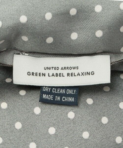 green label relaxing / グリーンレーベル リラクシング マフラー・ショール・スヌード・ストール | GLR ドット ストール | 詳細7