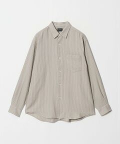 green label relaxing / グリーンレーベル リラクシング シャツ・ブラウス | コットン レーヨン パターン ジャストルーズ レギュラーカラー 長袖 シャツ