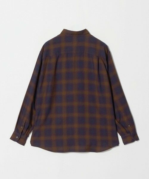 green label relaxing / グリーンレーベル リラクシング シャツ・ブラウス | コットン レーヨン パターン ジャストルーズ レギュラーカラー 長袖 シャツ | 詳細7