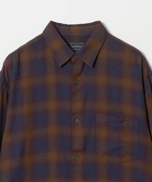 green label relaxing / グリーンレーベル リラクシング シャツ・ブラウス | コットン レーヨン パターン ジャストルーズ レギュラーカラー 長袖 シャツ | 詳細8