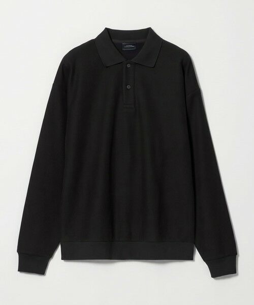 green label relaxing / グリーンレーベル リラクシング ポロシャツ | ワッフル 長袖 ポロシャツ | 詳細8