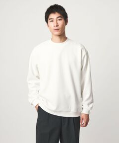 green label relaxing / グリーンレーベル リラクシング カットソー | ツイル パフ クルーネック 長袖 カットソー