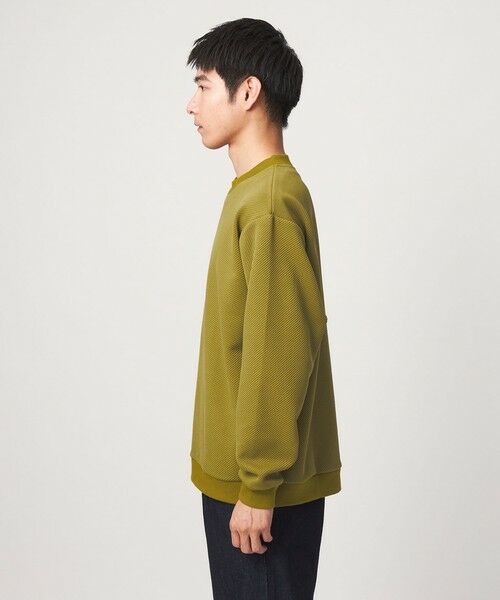 green label relaxing / グリーンレーベル リラクシング カットソー | ツイル パフ クルーネック 長袖 カットソー | 詳細13