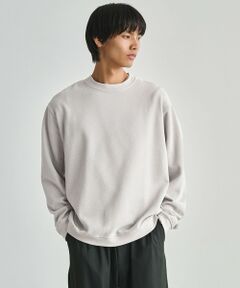 green label relaxing / グリーンレーベル リラクシング カットソー | モール ジャガード クルーネック 長袖 カットソー