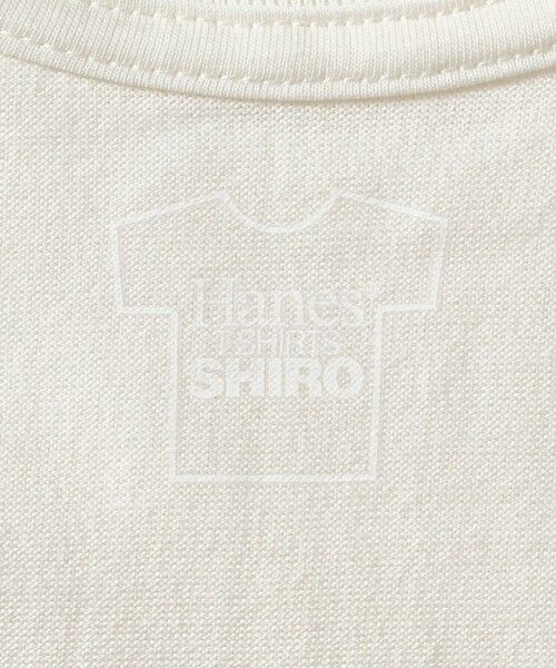 green label relaxing / グリーンレーベル リラクシング カットソー | 【WEB限定】＜Hanes＞SHIRO 長袖 Tシャツ | 詳細4