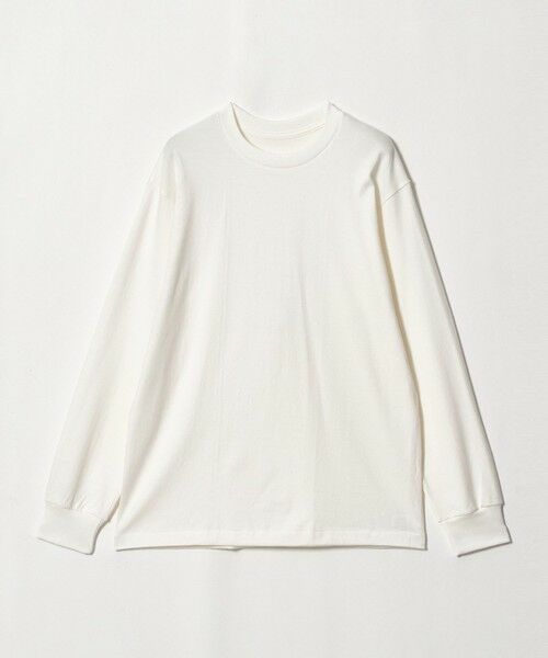 green label relaxing / グリーンレーベル リラクシング カットソー | 【WEB限定】＜Hanes＞SHIRO 長袖 Tシャツ（WHITE）