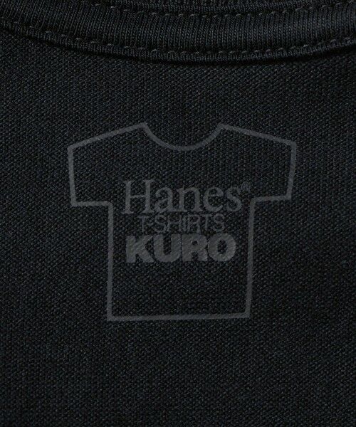 green label relaxing / グリーンレーベル リラクシング カットソー | 【WEB限定】＜Hanes＞KURO 長袖 Tシャツ | 詳細5
