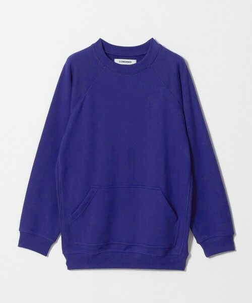 green label relaxing / グリーンレーベル リラクシング スウェット | 【別注】【WEB限定】＜3/2 WORKS＞クラシック スウェットシャツ（PURPLE）