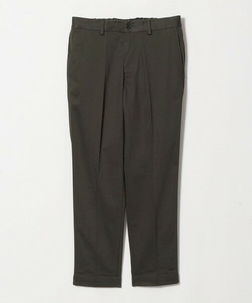 green label relaxing / グリーンレーベル リラクシング その他パンツ | TC サテン スマートレッグ S2 パンツ -ストレッチ-(OLIVE)