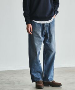 green label relaxing / グリーンレーベル リラクシング デニムパンツ | FINE BASIC ヴィンテージライク スライバー デニム パンツ W4