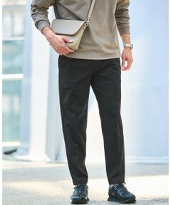 green label relaxing / グリーンレーベル リラクシング その他パンツ | 【WEB限定】JUST fit ウールライク 1プリーツ イージーパンツ -ストレッチ-