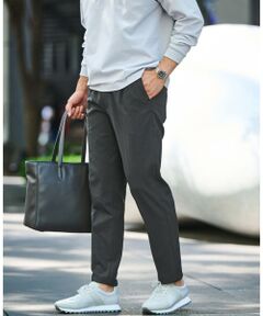 green label relaxing / グリーンレーベル リラクシング その他パンツ | 【WEB限定】JUST fit ウールライク 1プリーツ イージーパンツ -ストレッチ-