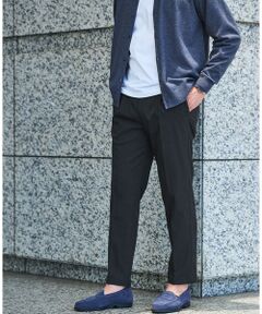 green label relaxing / グリーンレーベル リラクシング その他パンツ | 【WEB限定】JUST fit ウールライク 1プリーツ イージーパンツ -ストレッチ-