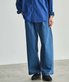 green label relaxing / グリーンレーベル リラクシング デニムパンツ | 【別注/WEB限定】＜3/2 WORKS＞GLR ワイド デニム パンツ