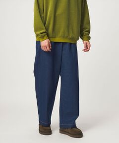 green label relaxing / グリーンレーベル リラクシング デニムパンツ | 【別注/WEB限定】＜3/2 WORKS＞GLR ワイド デニム パンツ
