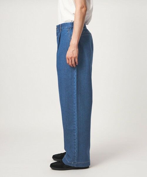 green label relaxing / グリーンレーベル リラクシング デニムパンツ | 【別注/WEB限定】＜3/2 WORKS＞GLR ワイド デニム パンツ | 詳細4