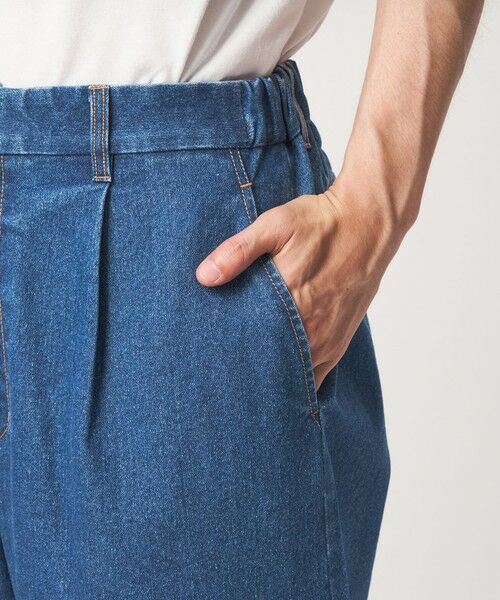green label relaxing / グリーンレーベル リラクシング デニムパンツ | 【別注/WEB限定】＜3/2 WORKS＞GLR ワイド デニム パンツ | 詳細8