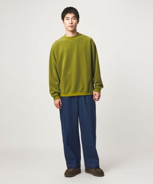 green label relaxing / グリーンレーベル リラクシング デニムパンツ | 【別注/WEB限定】＜3/2 WORKS＞GLR ワイド デニム パンツ | 詳細12