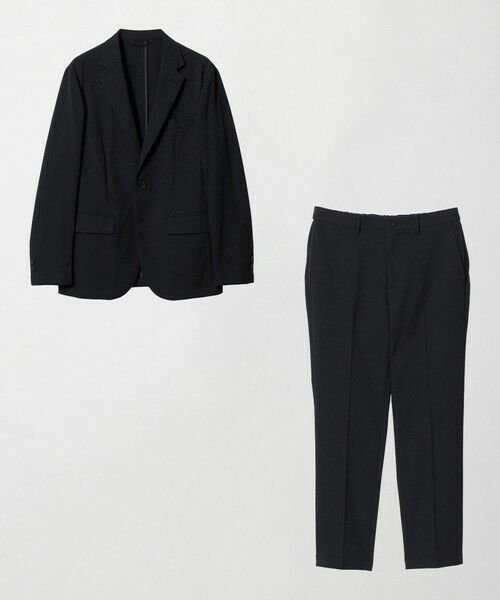 green label relaxing / グリーンレーベル リラクシング セットアップ | 【WEB限定】JUST fit ウールライク ナロー セットアップ ジャケット&パンツ -ストレッチ- | 詳細12