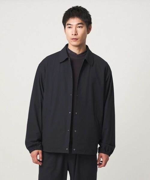 green label relaxing / グリーンレーベル リラクシング ブルゾン | FREELITCH コーチ ジャケット -2WAYストレッチ-(NAVY)