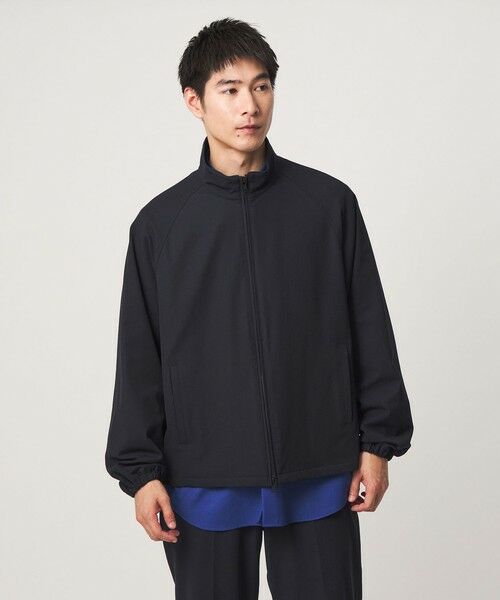 green label relaxing / グリーンレーベル リラクシング ブルゾン | FREELITCH スタンド ブルゾン  -2WAYストレッチ-（NAVY）