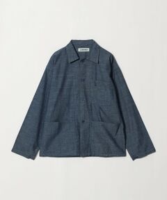 green label relaxing / グリーンレーベル リラクシング その他アウター | 【別注】【WEB限定】＜3/2 WORKS＞シャンブレー カバーオール シャツアウター