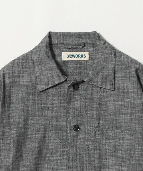 green label relaxing / グリーンレーベル リラクシング その他アウター | 【別注】【WEB限定】＜3/2 WORKS＞シャンブレー カバーオール シャツアウター | 詳細1