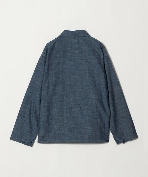 green label relaxing / グリーンレーベル リラクシング その他アウター | 【別注】【WEB限定】＜3/2 WORKS＞シャンブレー カバーオール シャツアウター | 詳細4