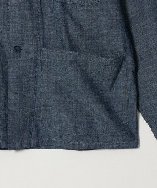 green label relaxing / グリーンレーベル リラクシング その他アウター | 【別注】【WEB限定】＜3/2 WORKS＞シャンブレー カバーオール シャツアウター | 詳細7
