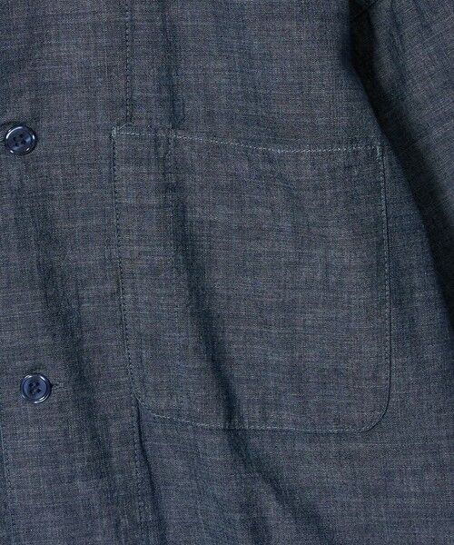 green label relaxing / グリーンレーベル リラクシング その他アウター | 【別注】【WEB限定】＜3/2 WORKS＞シャンブレー カバーオール シャツアウター | 詳細8
