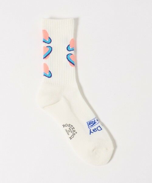 green label relaxing / グリーンレーベル リラクシング ソックス | ＜ROSTER SOX＞ギャラクシー ソックス（OFF WHITE）