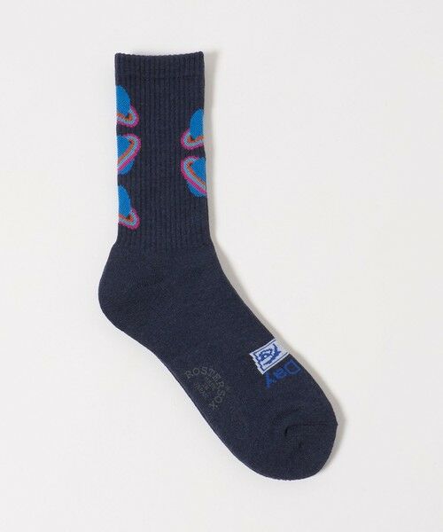green label relaxing / グリーンレーベル リラクシング ソックス | ＜ROSTER SOX＞ギャラクシー ソックス（NAVY）