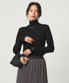 green label relaxing / グリーンレーベル リラクシング カットソー | ［size SHORTあり］テレコ タートルネック プルオーバー