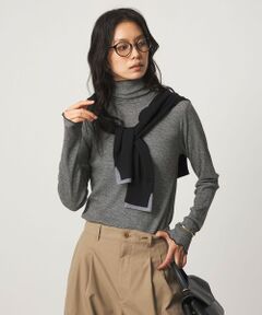 green label relaxing / グリーンレーベル リラクシング カットソー | ［size SHORTあり］テレコ タートルネック プルオーバー
