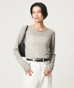green label relaxing / グリーンレーベル リラクシング カットソー | ［size SHORTあり］テレコ クルーネック プルオーバー
