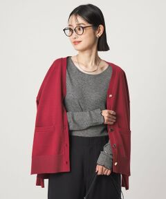 green label relaxing / グリーンレーベル リラクシング カットソー | ［size SHORTあり］テレコ クルーネック プルオーバー