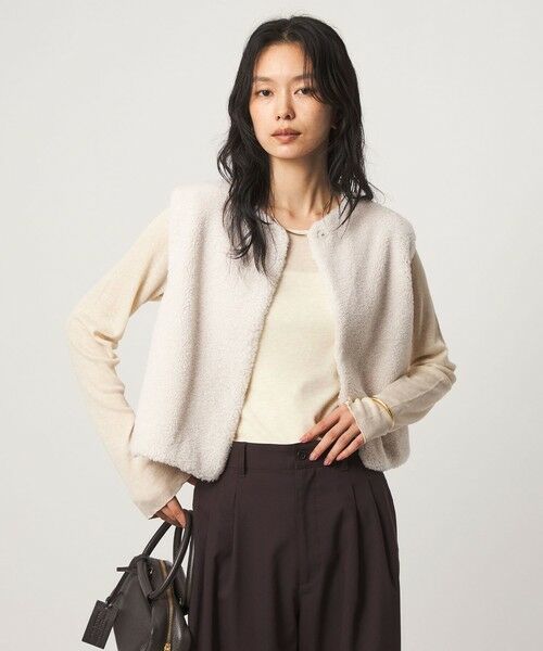 green label relaxing / グリーンレーベル リラクシング カットソー | ［size SHORTあり］テレコ クルーネック プルオーバー | 詳細15