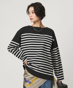 green label relaxing / グリーンレーベル リラクシング カットソー | バスクボーダー ロングスリーブ プルオーバー カットソー