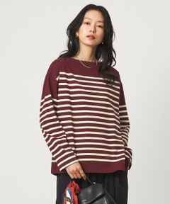 green label relaxing / グリーンレーベル リラクシング カットソー | バスクボーダー ロングスリーブ プルオーバー カットソー