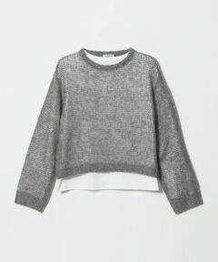 green label relaxing / グリーンレーベル リラクシング ニット・セーター | 【WEB限定】＜at ease＞ ニット × Tシャツ セット