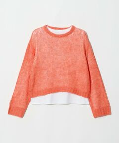 green label relaxing / グリーンレーベル リラクシング ニット・セーター | 【WEB限定】＜at ease＞ ニット × Tシャツ セット