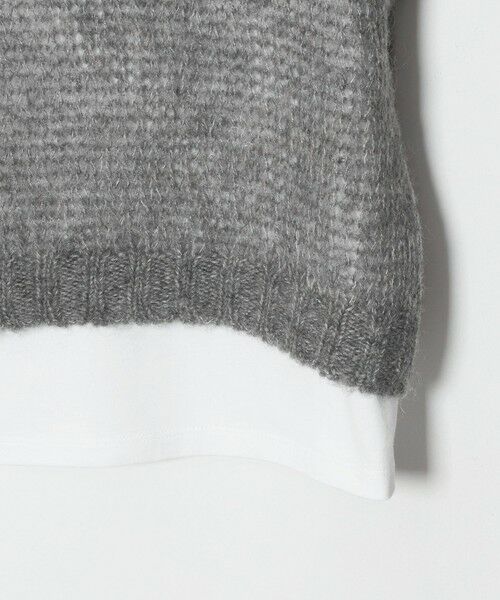 green label relaxing / グリーンレーベル リラクシング ニット・セーター | 【WEB限定】＜at ease＞ ニット × Tシャツ セット | 詳細4
